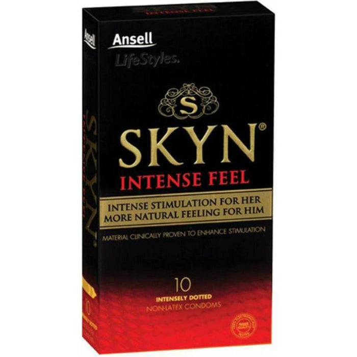 Lifestyles Skyn Intense Feel Non-Latex Condoms 10 Pack
