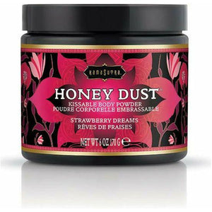 Kama Sutra Honey Dust Kissable Body Powder Strawberry Dreams 170g