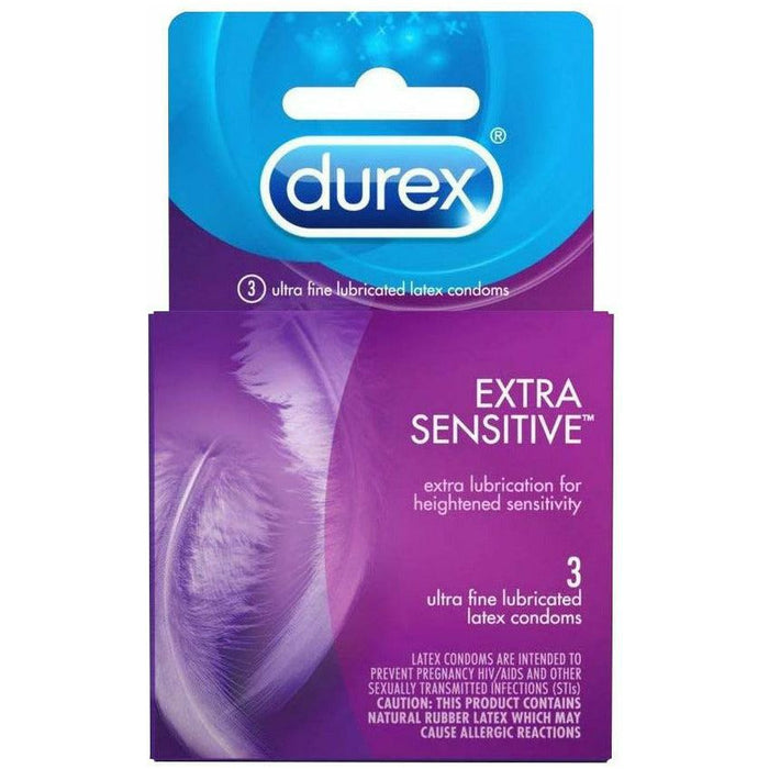 Durex Extra Sensitive Condoms 3 Pack