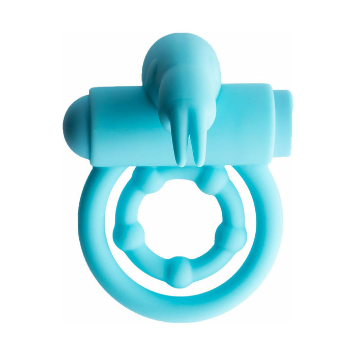 Share Satisfaction Vibrating Cock Ring With Removable Bullet