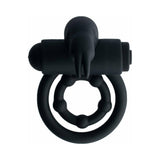 Share Satisfaction Vibrating Cock Ring With Removable Bullet