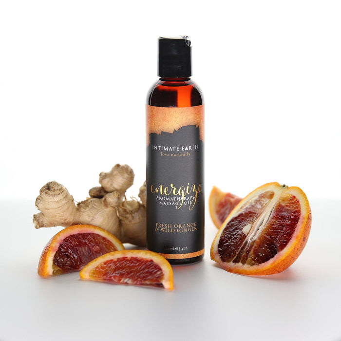 Intimate Earth Energise Massage Oil 240ml