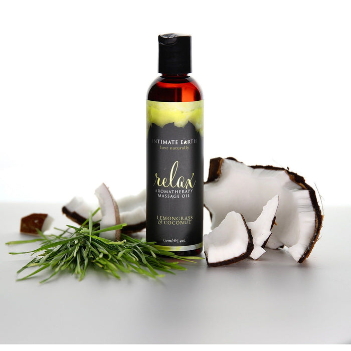 Intimate Earth Relax Aromatherapy Massage Oil 120ml