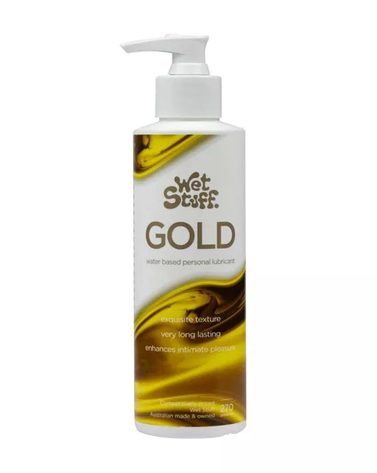 Wet Stuff Gold Lubricant 270g Pump Top