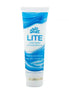 Wet Stuff Lite lubricant 90g tube with blue and white design, labeled as water-based and cooling.