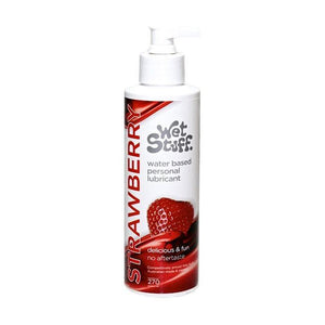 Wet Stuff Strawberry Lubricant 270g Pump Top