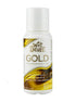 Wet Stuff Gold lubricant 60g bottle with a white and gold design, featuring a flip-top cap and clear label.