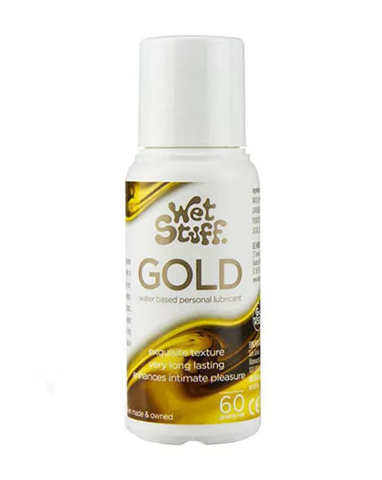 Wet Stuff Gold Lubricant 60g Bottle
