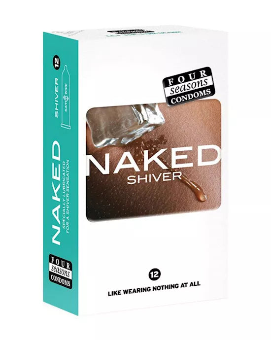 Four Seasons Naked Shiver Condoms 12 Pack