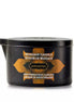 Kama Sutra massage candle in a black tin with gold accents, labeled Sweet Almond, 170g capacity.