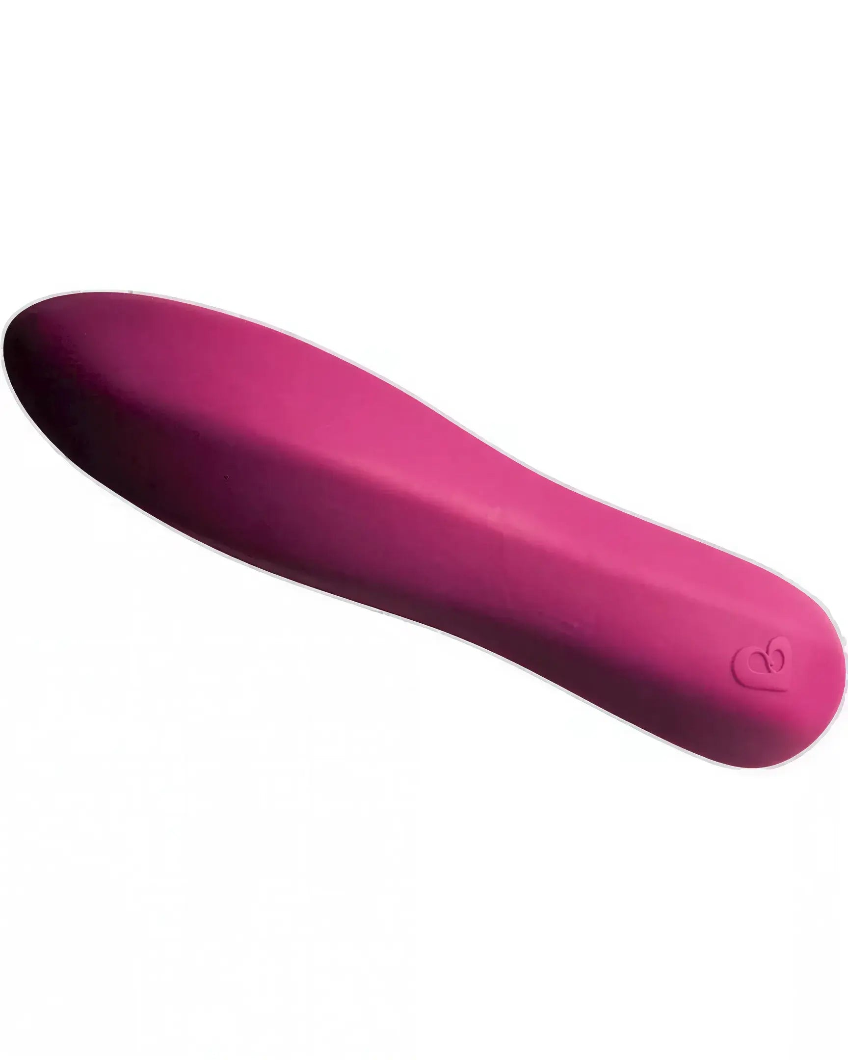 Rocks Off Jira vibrator in a sleek, curved design, featuring a vibrant pink silicone finish.