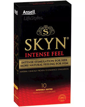 Lifestyles Skyn Intense Feel Non-Latex Condoms 10 Pack