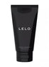 Lelo personal water-based moisturizer in a 75ml black tube with white text.