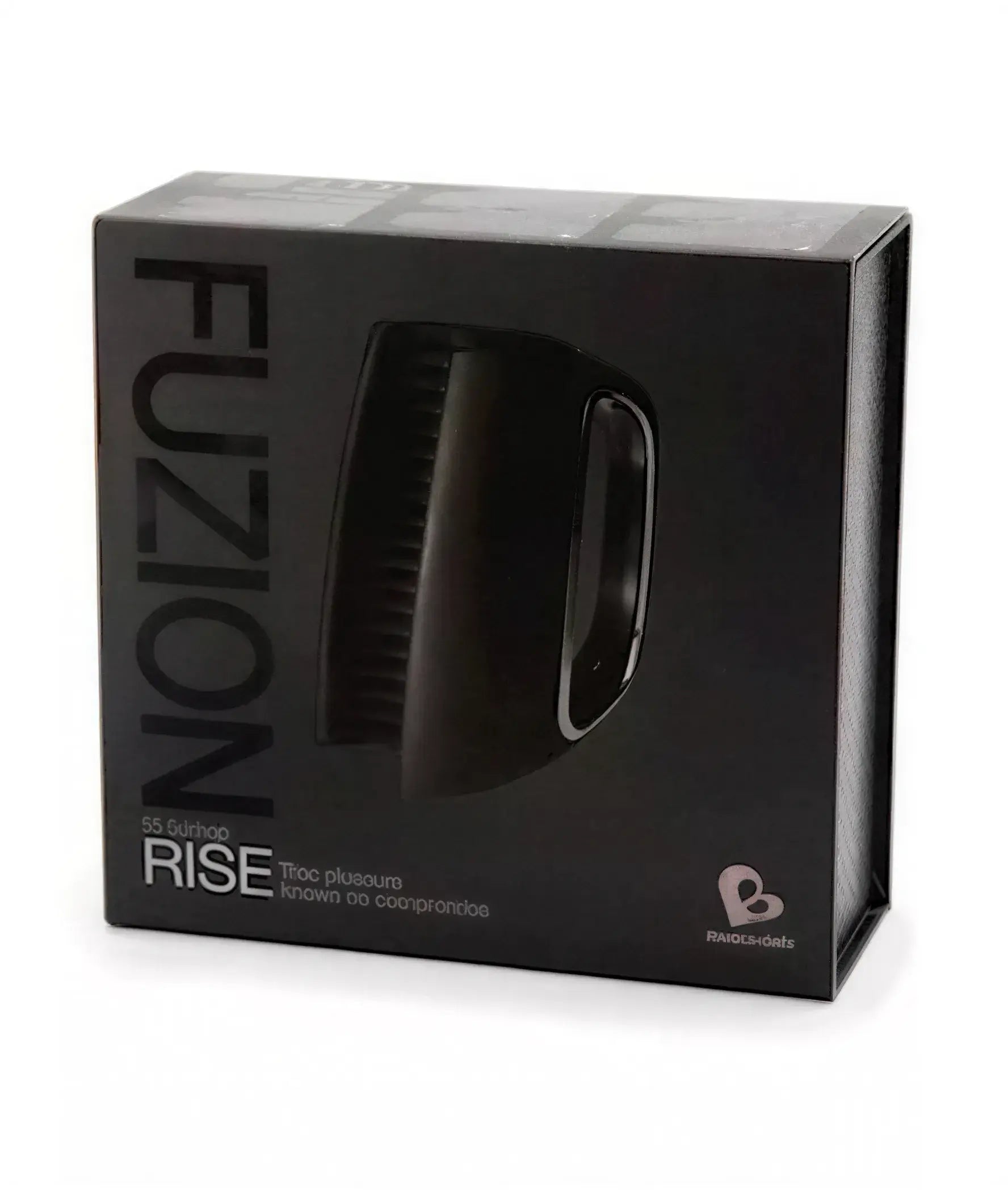 Rocks Off Rise 10 speed vibrator in a black box with sleek design and product name displayed prominently.