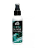 Wet Stuff Gloss Silicone Bodyglide 125g pump top bottle with a black and teal label, featuring a spray nozzle.