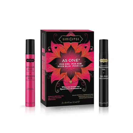 Kama Sutra As One Couples Prolonging and Intensifying Gels (2 x 12ml)