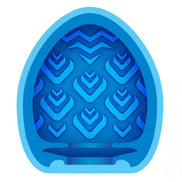 Zolo Pocket Pool Corner Pocket in blue with a textured interior featuring geometric patterns.