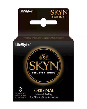 Lifestyles Skyn Original Non-Latex Condoms 3 Pack