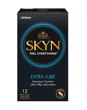 Lifestyles Skyn Elite Extra Lubricated Non-Latex Condoms 12 Pack