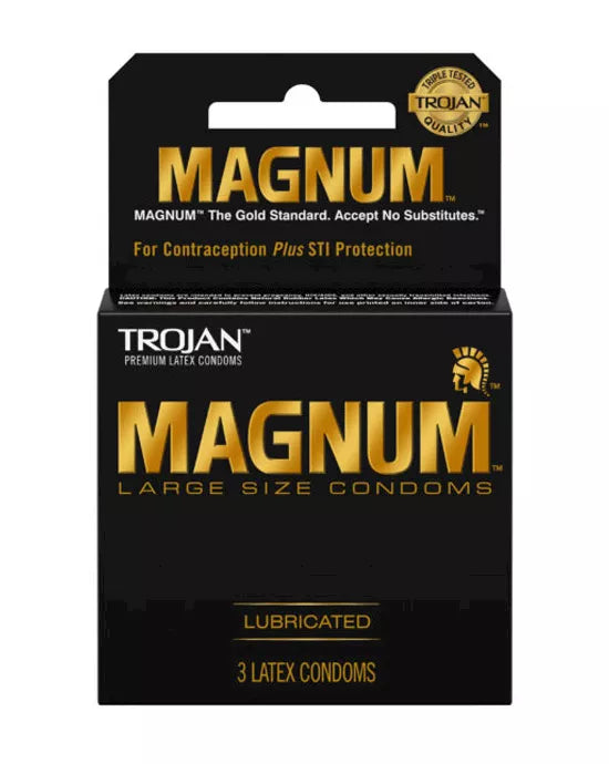 Trojan Magnum Condoms 3 Pack