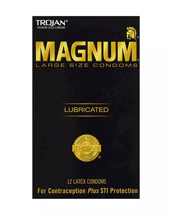 Trojan Magnum Condoms 12 Pack