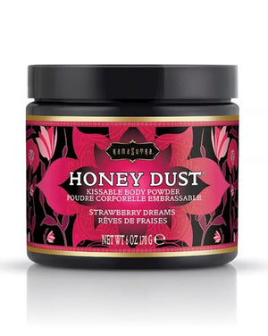 Kama Sutra Honey Dust Kissable Body Powder Strawberry Dreams 170g
