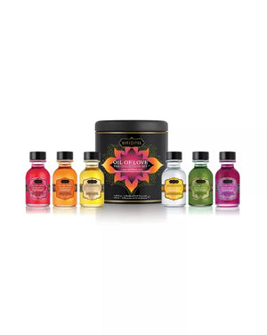 Kama Sutra Oil Of Love Kissable Body Oil The Scents Set Of 6 22ml Each