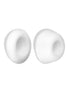 Satisfyer Pro 2 Next Generation climax tips in white, featuring a soft, rounded design for enhanced comfort.