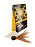 Kama Sutra Honey Dust kissable body powder in coconut pineapple flavor with a brush and packaging design.