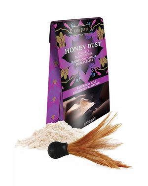 Kama Sutra Honey Dust Kissable Body Powder Raspberry Kiss 28g