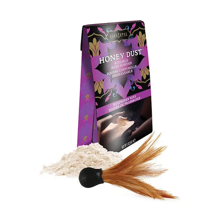 Kama Sutra Honey Dust Kissable Body Powder Raspberry Kiss 28g