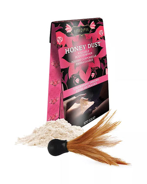 Kama Sutra Honey Dust Kissable Body Powder Strawberry Dreams 28g