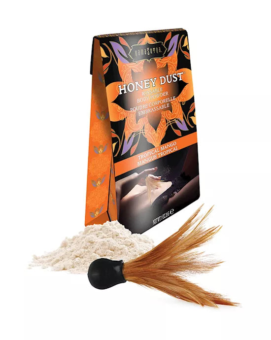 Kama Sutra Honey Dust Kissable Body Powder Tropical Mango 28g