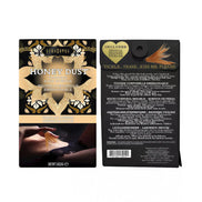 Kama Sutra Honey Dust kissable body powder in Vanilla Creme, 28g packaging with decorative design and product details.