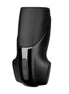 Satisfyer Men vibration masturbator in sleek black design with control buttons on the front.