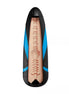 Satisfyer Men replacement sleeve Tri Delights in black and blue with textured interior for enhanced stimulation.