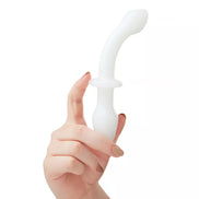 Share Satisfaction Lucent Pearl Double Ended Glass Massager