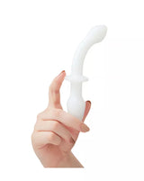 Share Satisfaction Lucent Pearl Double Ended Glass Massager