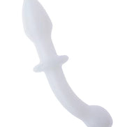 Share Satisfaction Lucent Pearl Double Ended Glass Massager