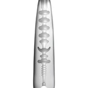 Satisfyer Men Classic, a clear male masturbator with a textured interior and ergonomic design for comfort.