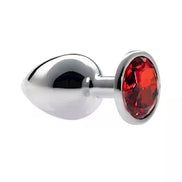 Share Satisfaction Kinki Range Alloy Gem Butt Plug - 3.7 Inch