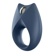 Satisfyer Royal One in dark blue with a smooth, ergonomic design and a circular opening for easy handling.