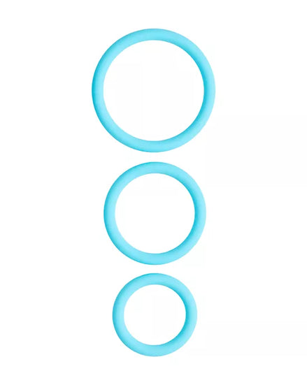 Share Satisfaction Stamina Cock Ring Set Of 3