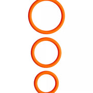 Share Satisfaction Stamina Cock Ring Set Of 3