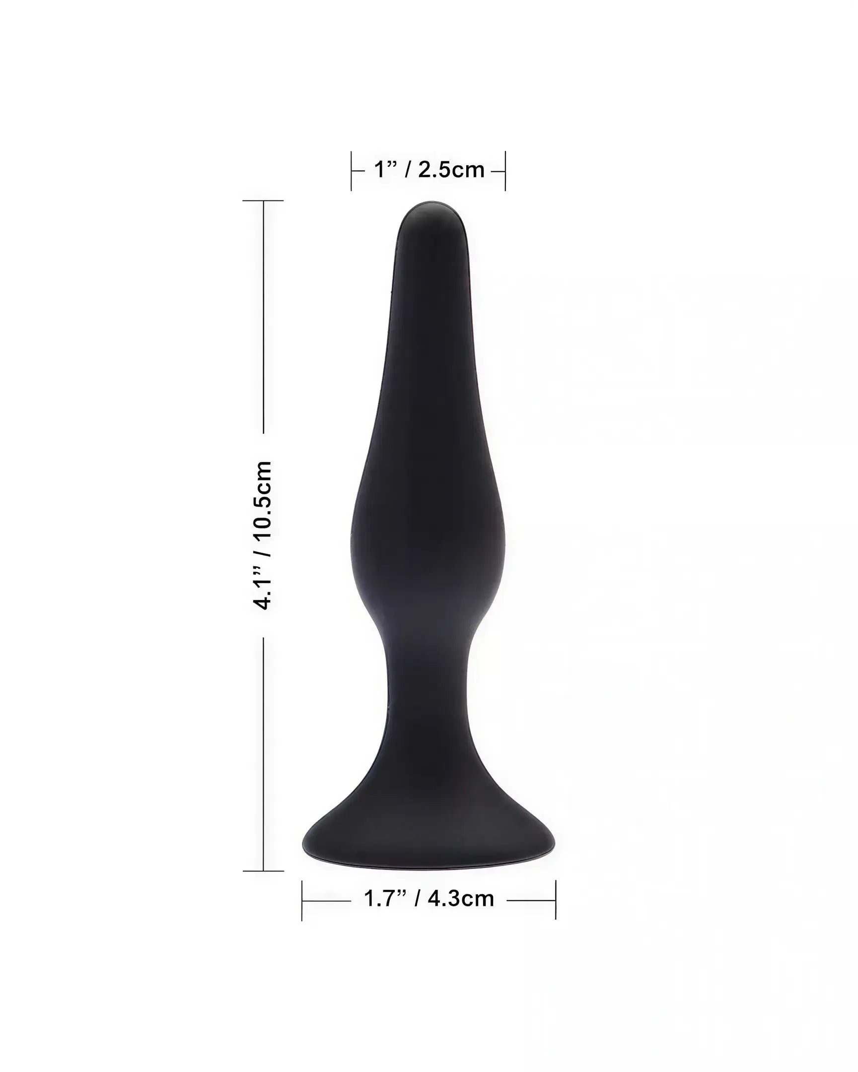 Share Satisfaction black plug kit featuring three pieces, with varying sizes and smooth silicone texture.