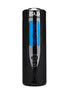 Zolo Tornado masturbator in black with a blue viewing window and control buttons on the front.
