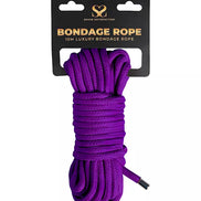 Share Satisfaction 10 Metre Luxury Bondage Rope With Metal Head