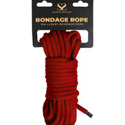 Share Satisfaction 10 Metre Luxury Bondage Rope With Metal Head