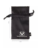 Share Satisfaction Satin Bag With Silver Thread