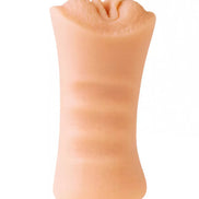 Nood masturbator vagina in a skin-tone color, featuring a textured exterior and realistic opening.